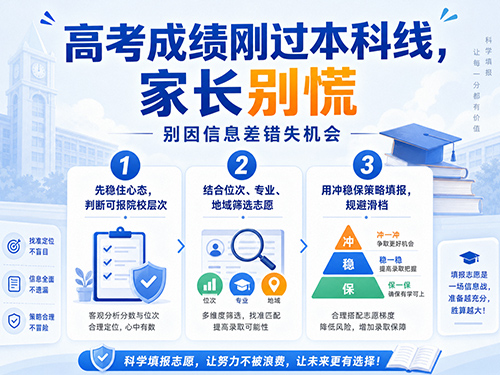 高考成绩刚过本科线!怎么填报规划志愿能上公办本科?重庆高考志愿填报机构老师科普 高考成绩刚过本科线!怎么填报规划志愿能上公办本科?重庆高考志愿填报机构老师科普